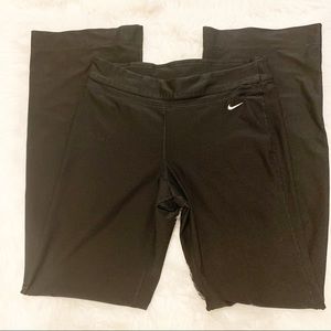 Nike DriFit Black Yoga Pants Sz M Tall